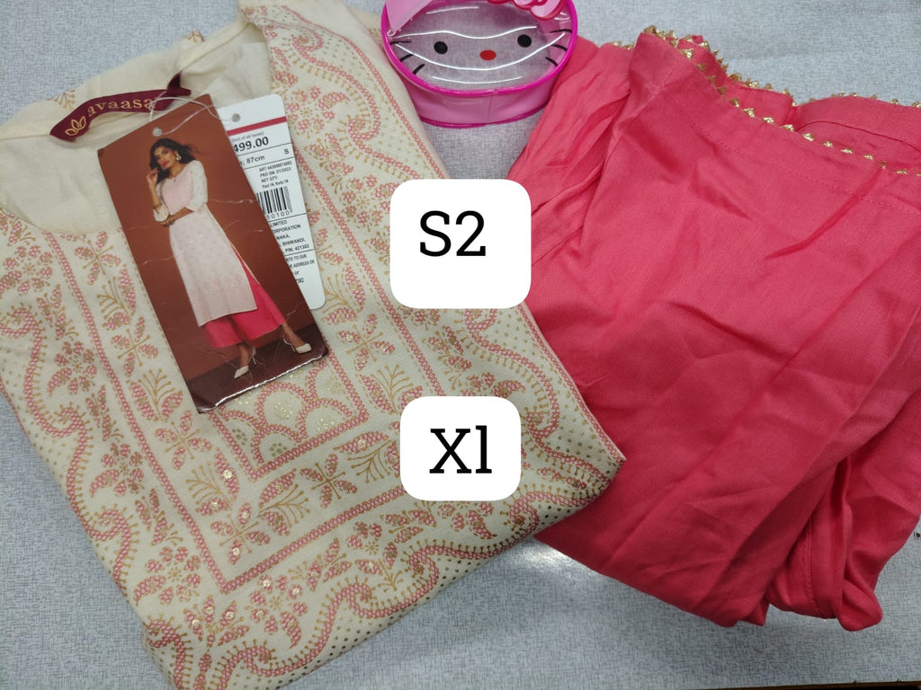 Avaasa Brand Kurti Set | Wholesale
