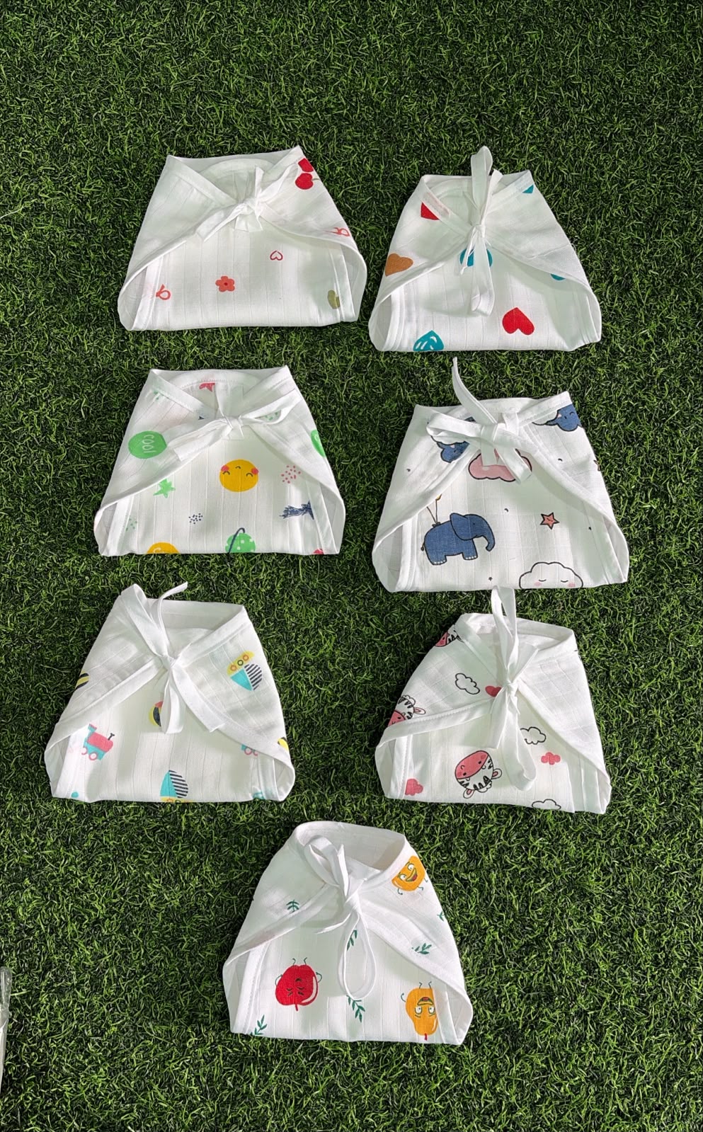 Leak proof Muslin nappy for newborn