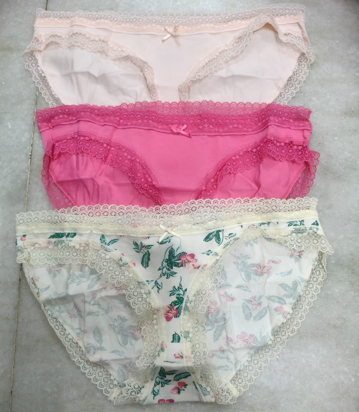 Lace Bikini Women's Brief (Pack of 3)