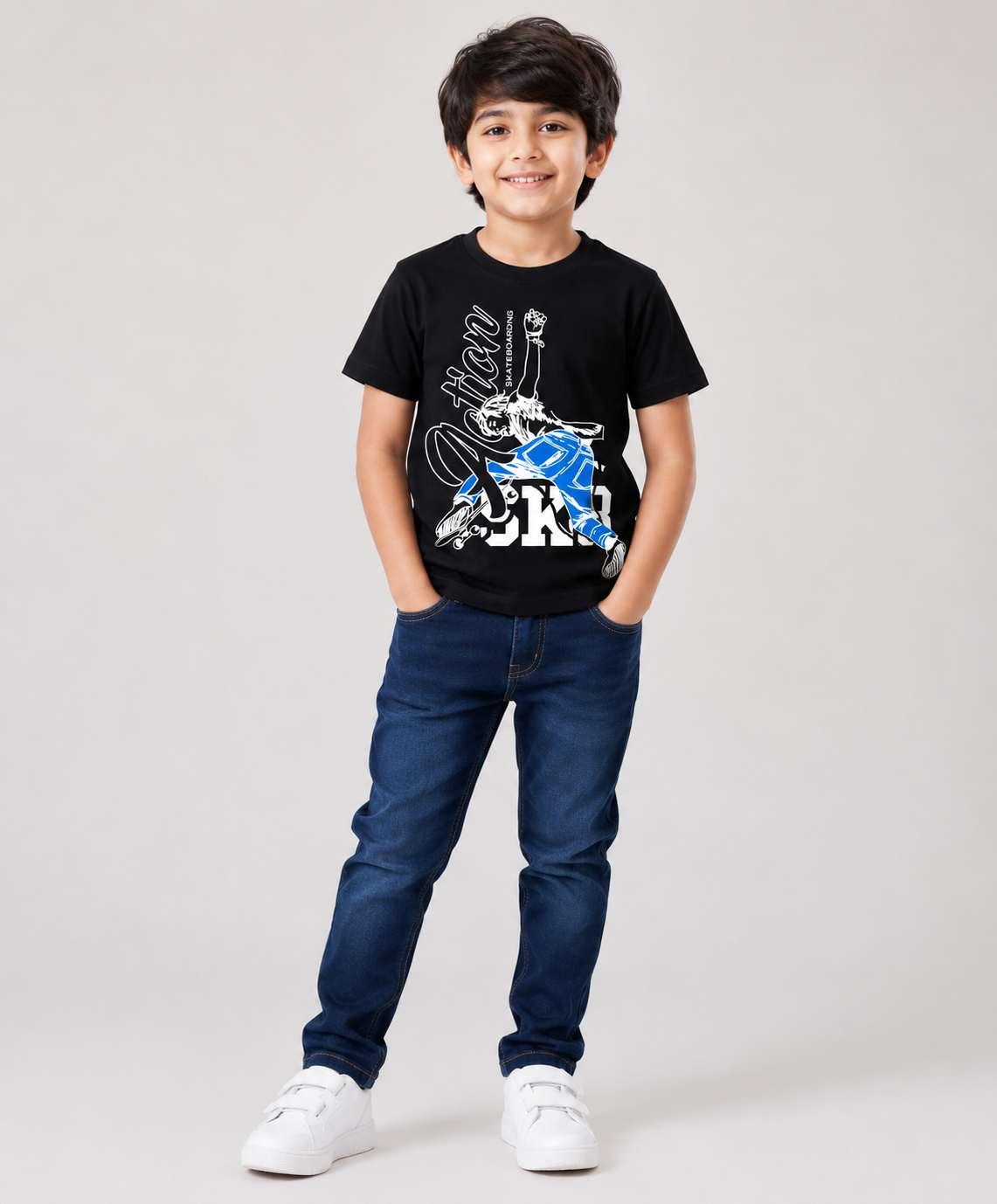 Boy's T-Shirt Combo No 34 (Pack of 5 pieces)