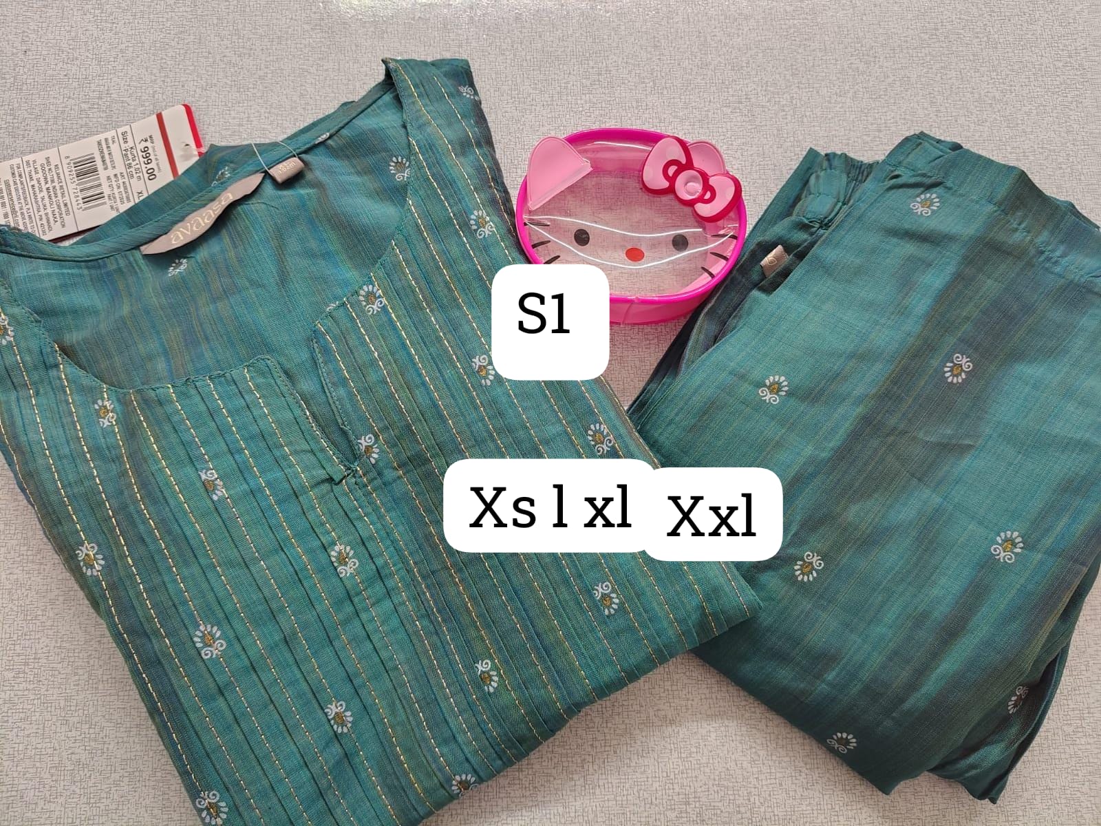 Avaasa Brand Kurti Set | Wholesale