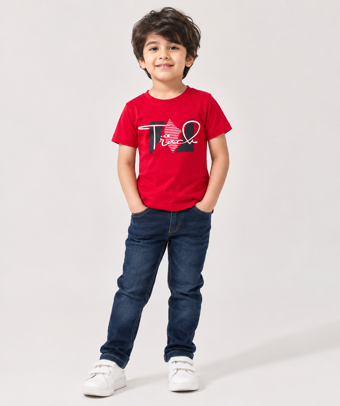 Boy's T-Shirt Combo No 34 (Pack of 5 pieces)