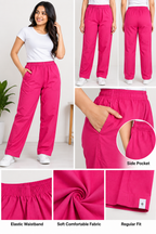 Women's cotton straight pant