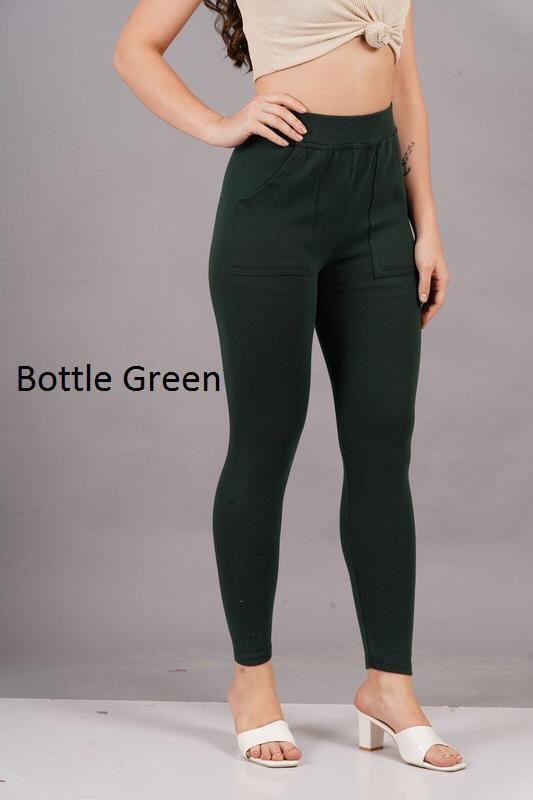 Jeggings with Double Side Pockets