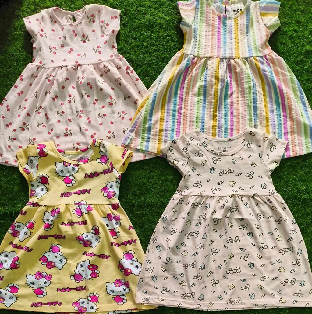 Branded Girl's Frocks | Wholesale MOQ 30pieces