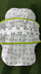 Baby bed with mosquito net cotton fabric