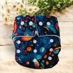 Organic Cotton Reusable Cloth Adjustable Diaper with Pad