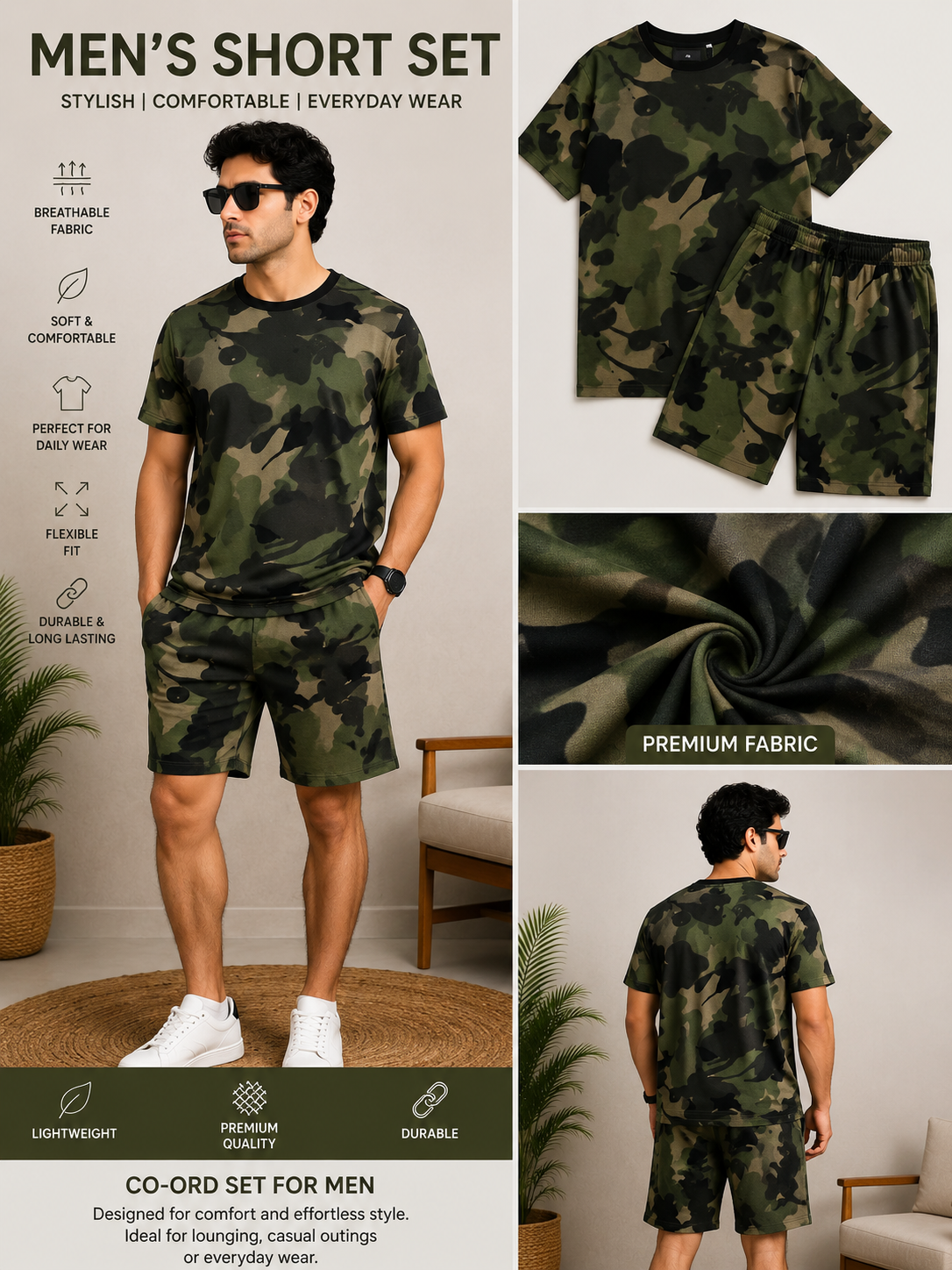 My Attire Brand Men's Co-Ord Set