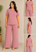 Jumbo Size Women's Co-Ord Set colour assorted