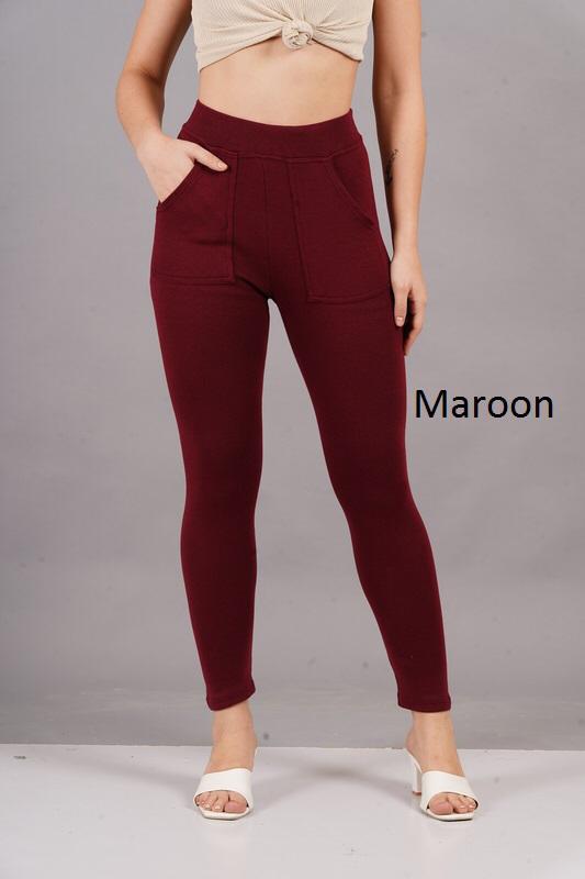 Jeggings with Double Side Pockets