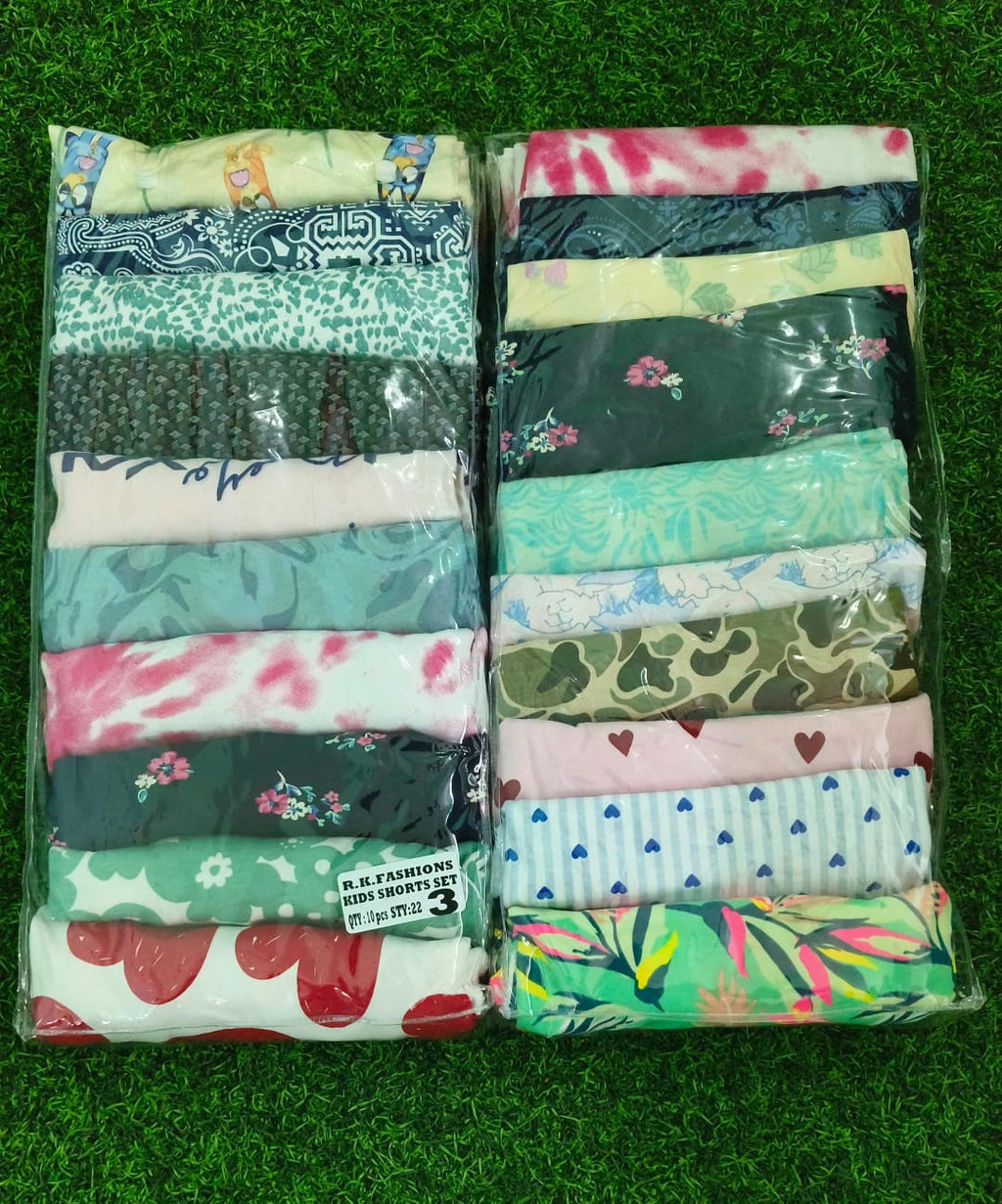 Kids Shorts Co-Ord Set | Combo No. 5