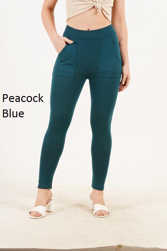 Jeggings with Double Side Pockets