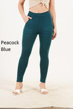 Jeggings with Double Side Pockets