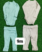 Organic Cotton Baby Romper Set