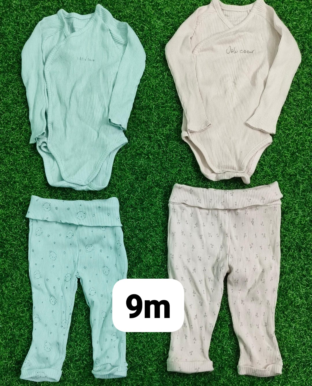 Organic Cotton Baby Romper Set