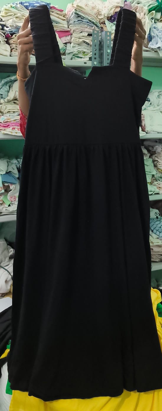 Women's Sleeveless Maxi with Broad Strap
