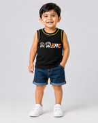 Boy's Sleeveless T-Shirt Combo no 35 (Pack of 5 pieces)