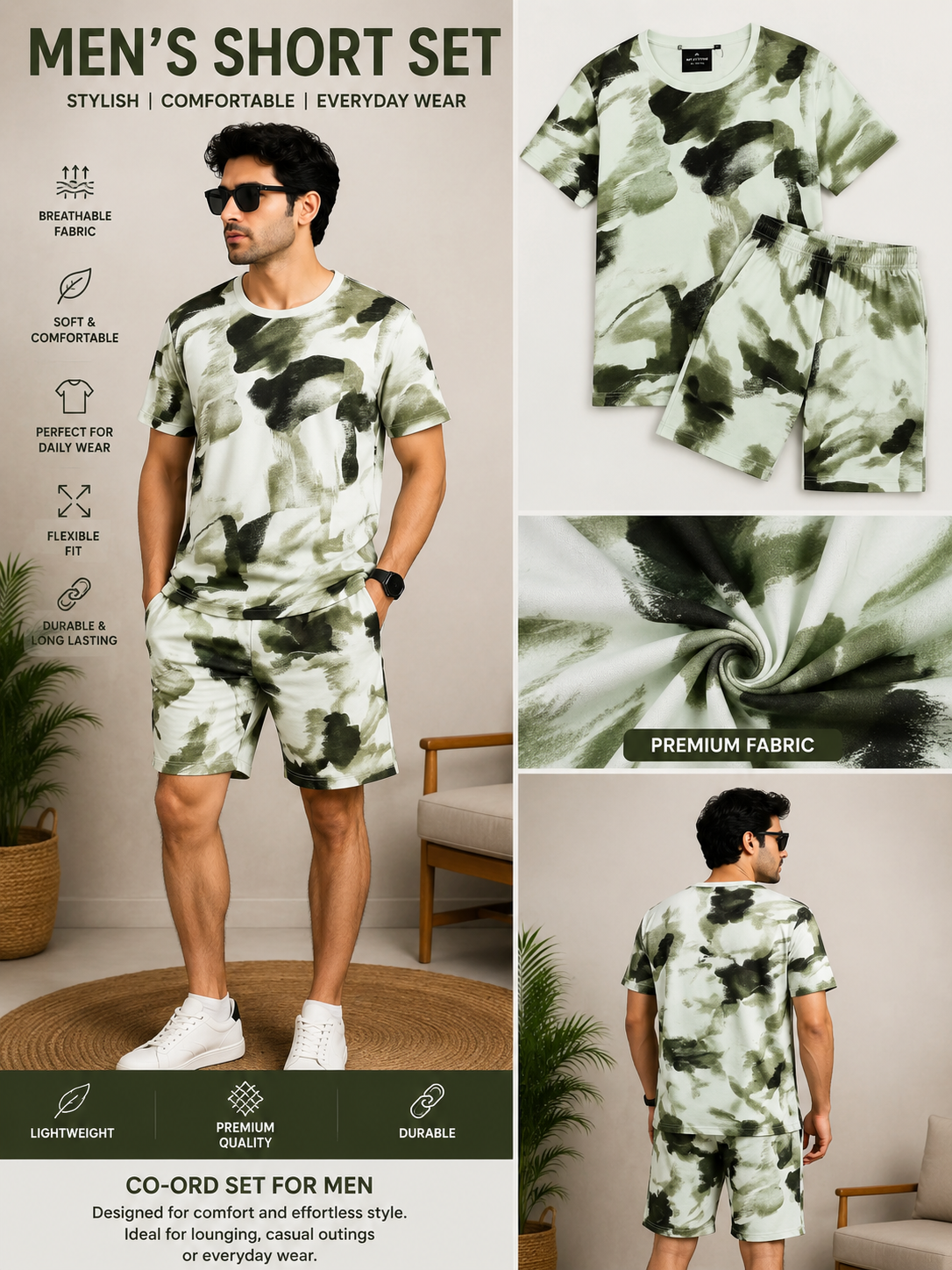 My Attire Brand Men's Co-Ord Set