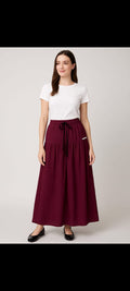 Korean Fashion Pleated Womens' Skirt