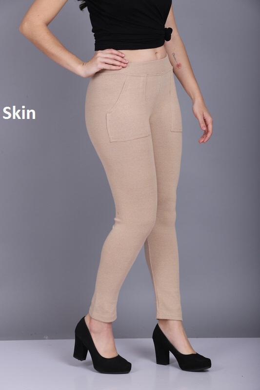 Jeggings with Double Side Pockets