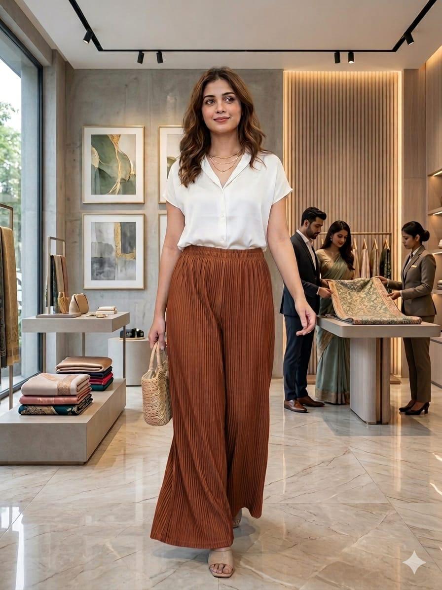 Korean Crush Women's Palazzo Pants