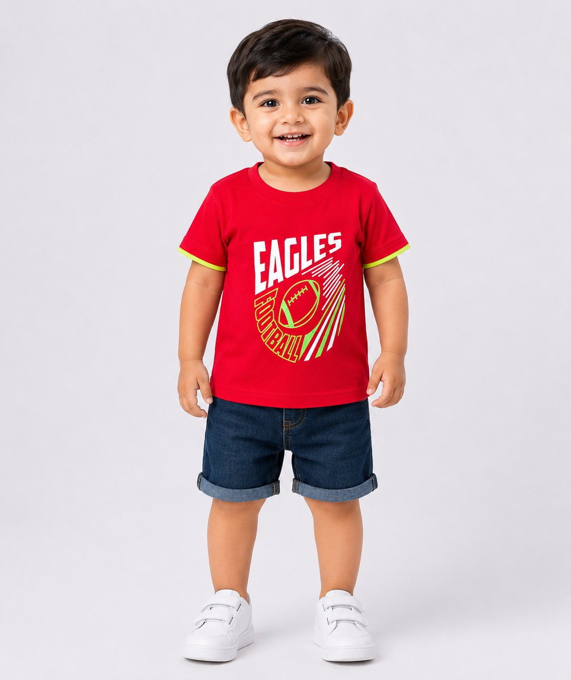 Boy's T-Shirt - Combo No 33 (Pack of 5 pieces)