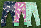 Infant branded pant assorted colours