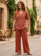 Korean Inspired Celebrity Womens' Co Ord Set