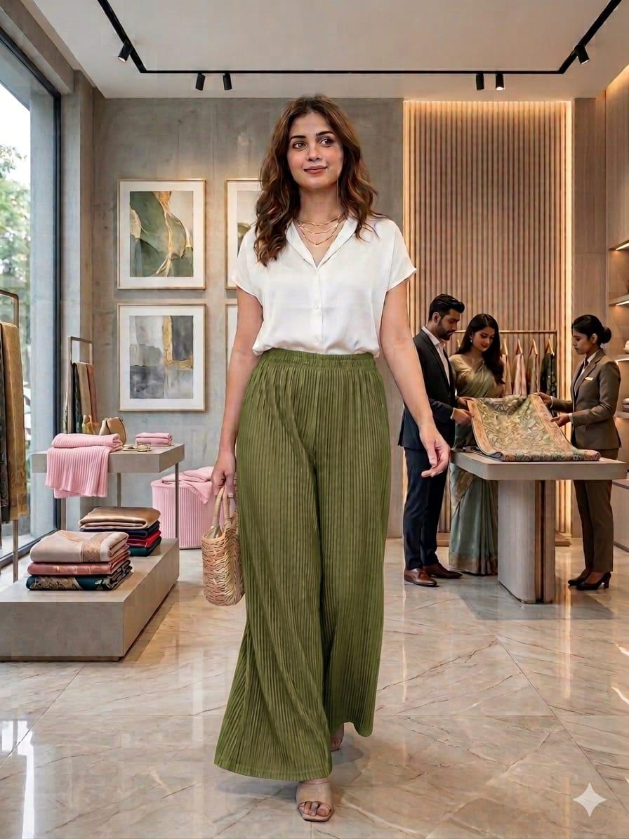 Korean Crush Women's Palazzo Pants