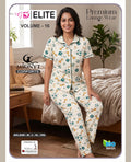 Womens' Front Open Night Suit | FO