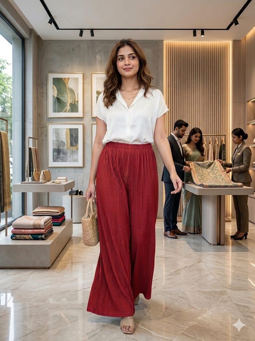 Korean Crush Women's Palazzo Pants