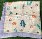 Baby crinkled 6layer muslin blanket