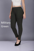 Jeggings with Double Side Pockets