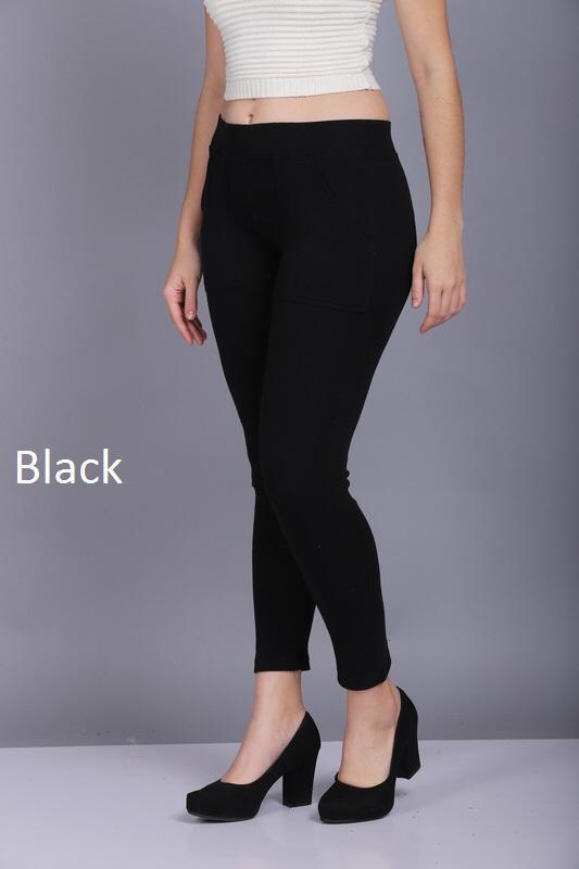 Jeggings with Double Side Pockets