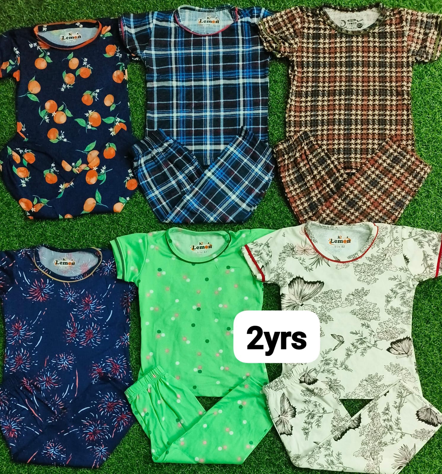Kids AOP Pants Co Ord Set | Combo No 7