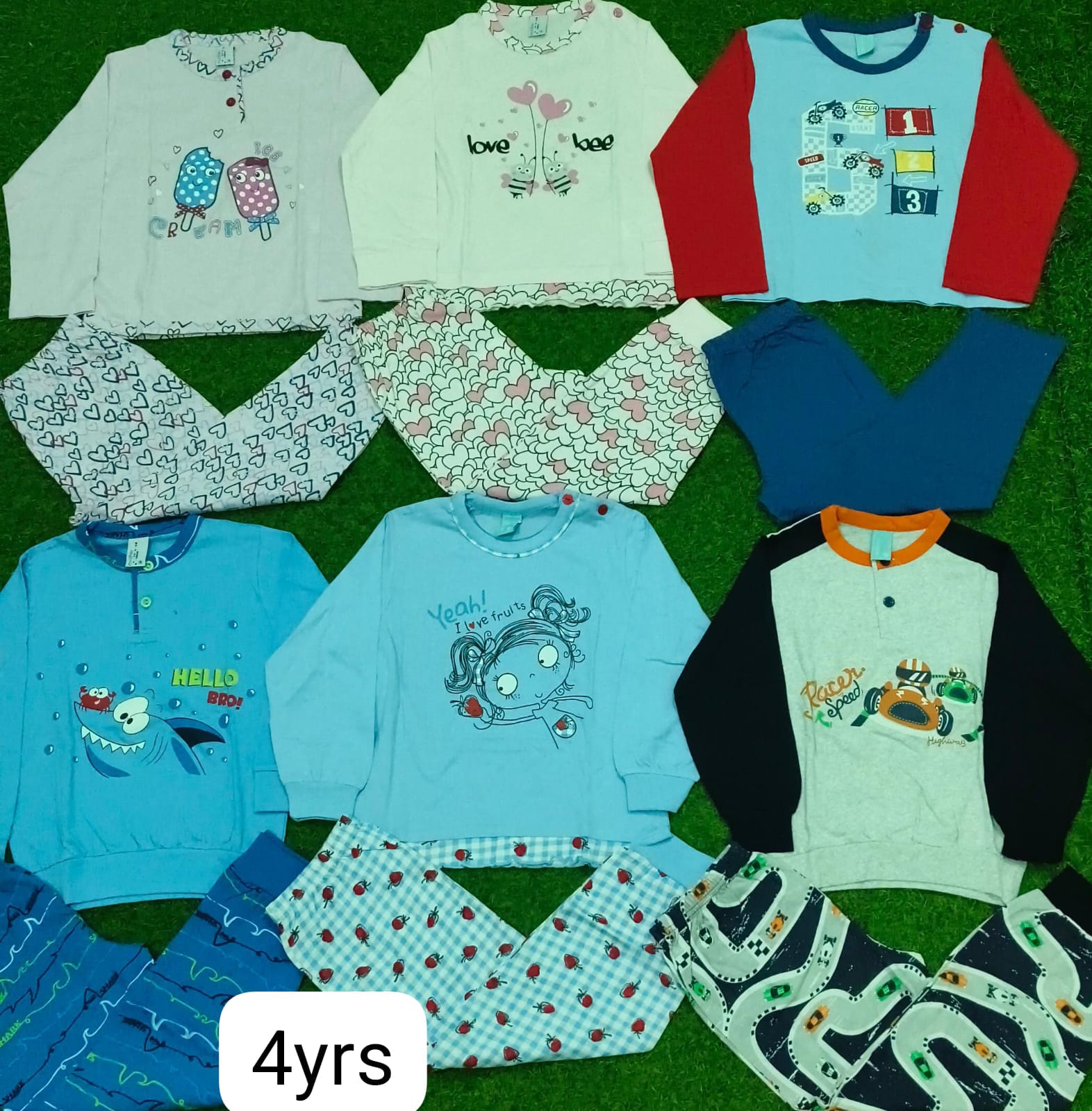 Kids Pants & Shorts Set