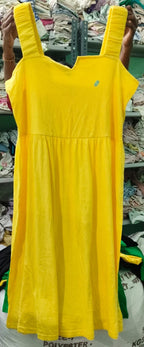 Women's Sleeveless Maxi with Broad Strap