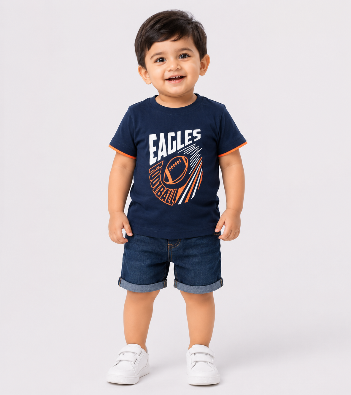 Boy's T-Shirt - Combo No 33 (Pack of 5 pieces)