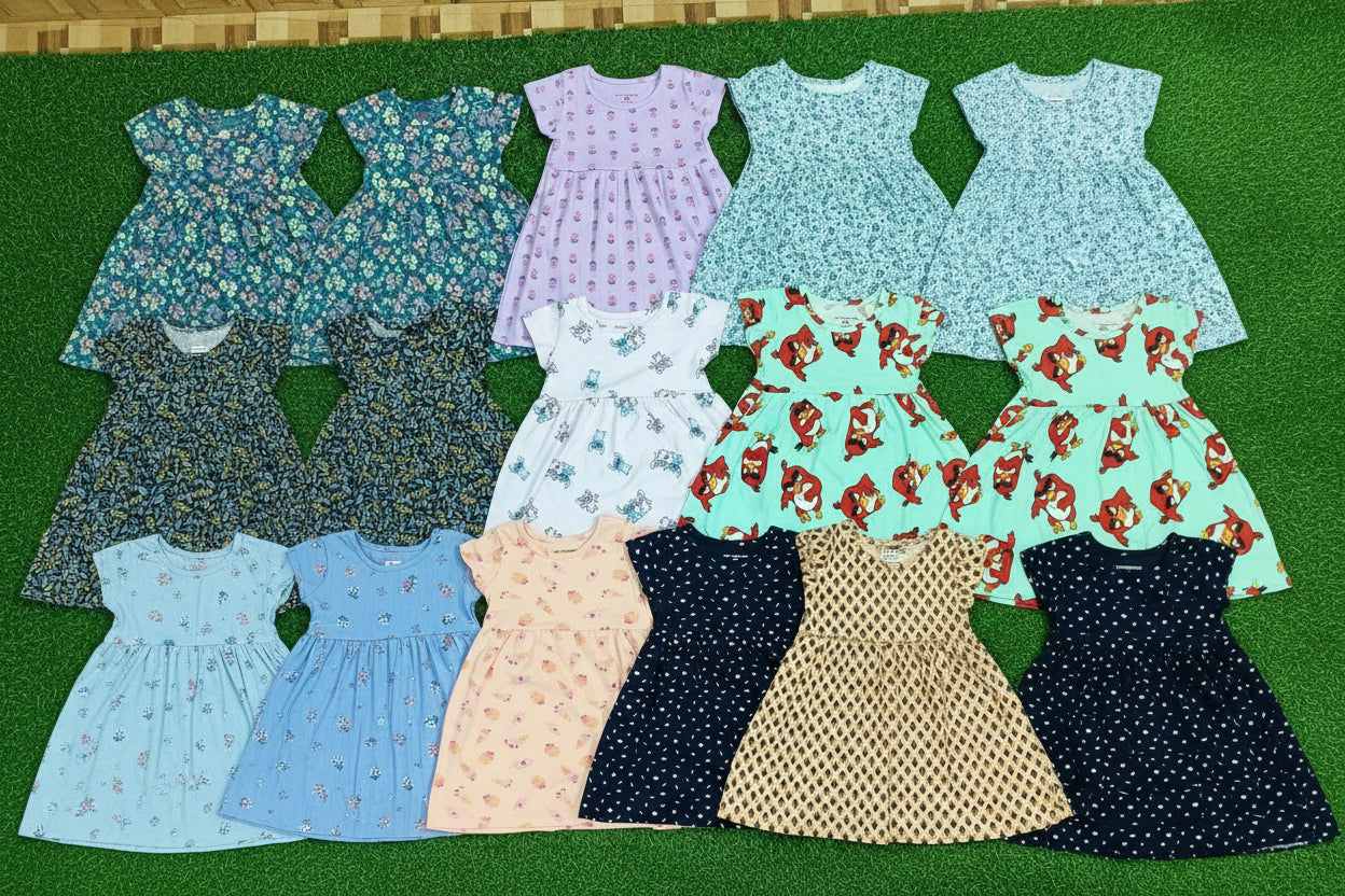 Branded Girl's Frock | Combo No. 9