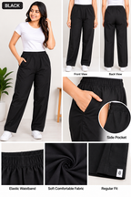 Women's cotton straight pant