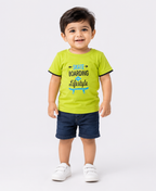 Boy's T-Shirt - Combo No 33 (Pack of 5 pieces)