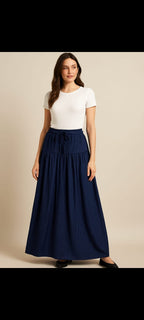 Korean Fashion Pleated Womens' Skirt