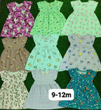 Branded Baby Girls' Frocks |Combo No. 8