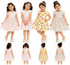 Branded Baby Girls' Frocks | Combo No 8 (Pack of 3 pieces)