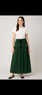 Korean Fashion Pleated Womens' Skirt