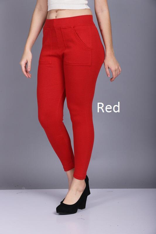 Jeggings with Double Side Pockets