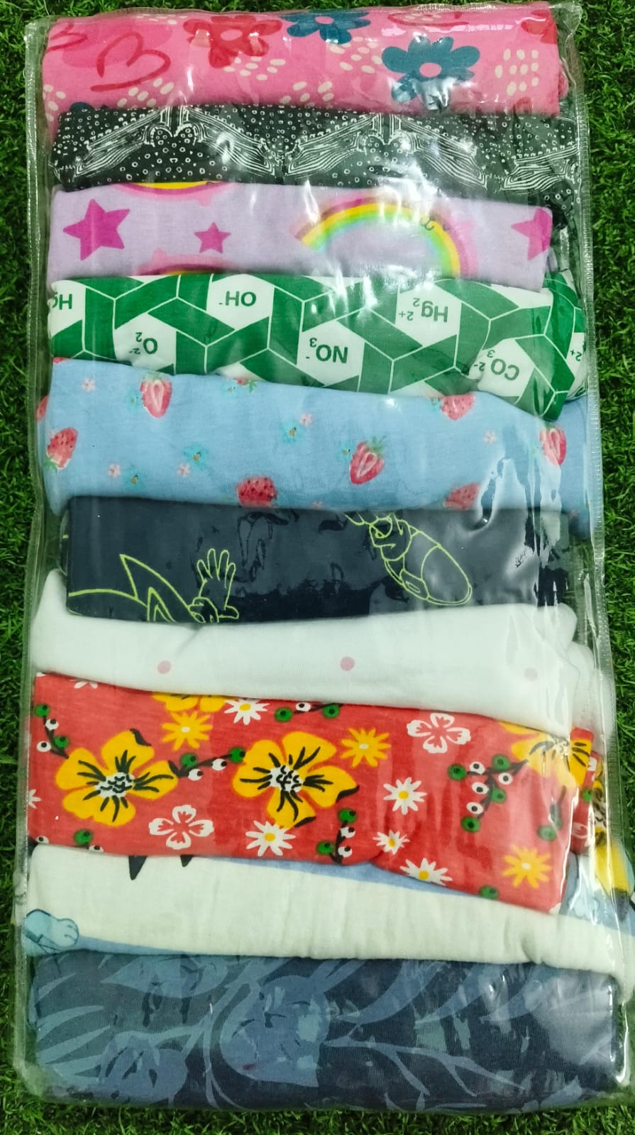 Kids AOP Sleeveless Shorts Co Ord Set | Combo No 13