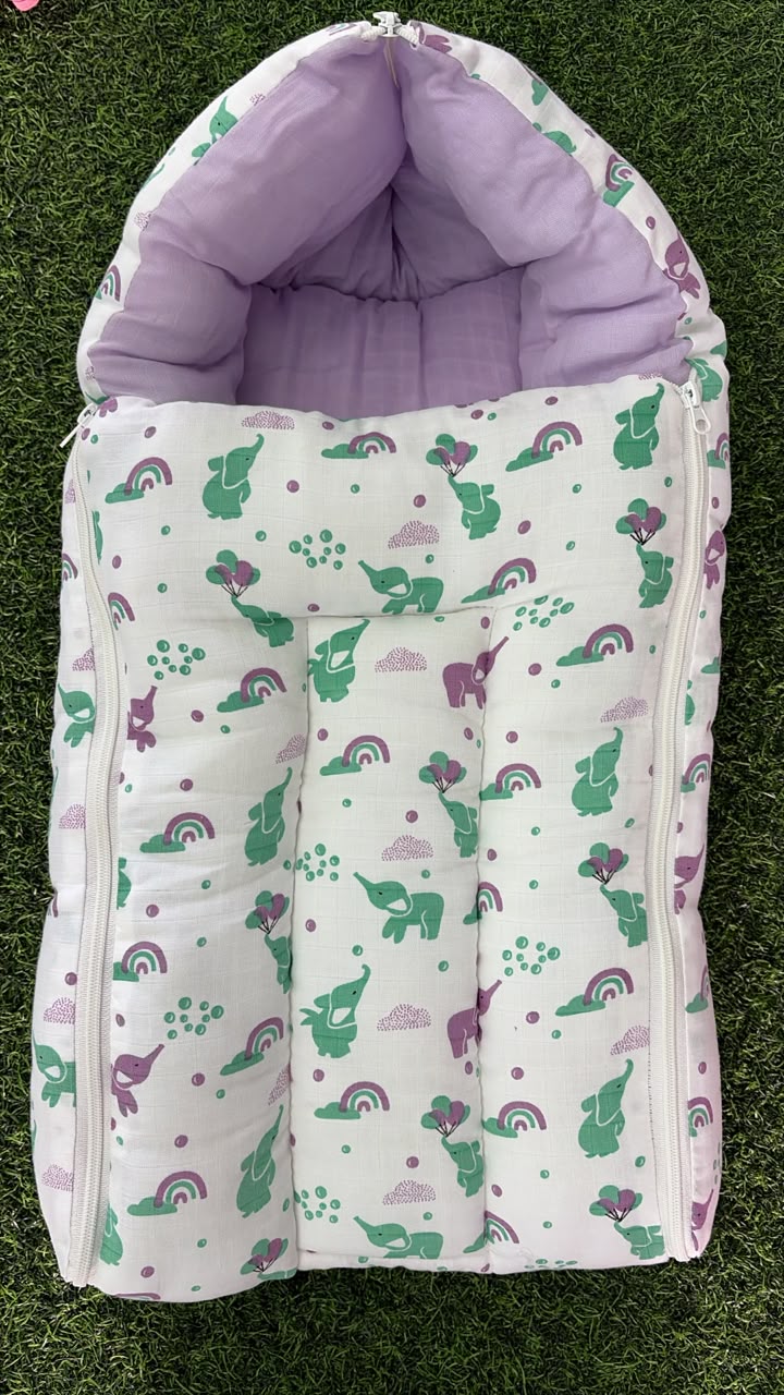Baby premium quality muslin baby carry bed for newborn