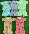 Unisex Kids Shorts Co-Ord Set | Combo No. 3