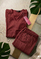 Korean Inspired Celebrity Womens' Co Ord Set